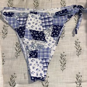 Hollister high waisted tie bikini bottoms